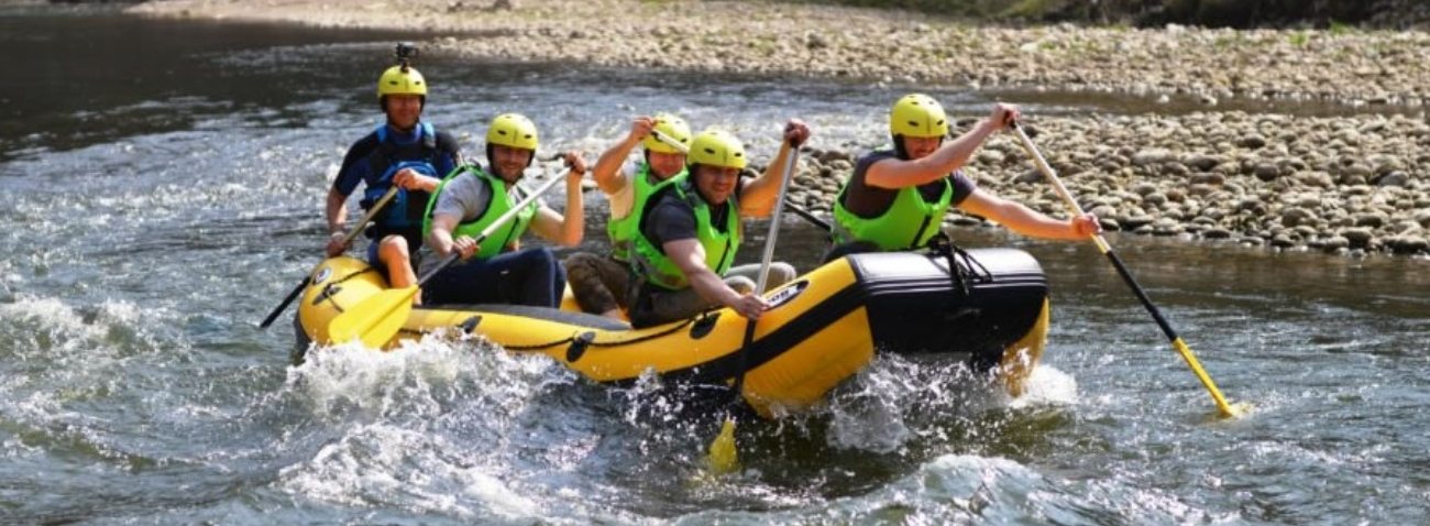 White water Rafting from Krakow on Dunajec River
